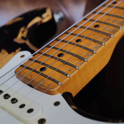 Fender Custom Shop '55 Stratocaster Ultimate Relic built by Jason Smith image 4