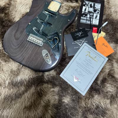 2001 Fender Custom Shop Stratocaster Loaded Ash Body - Cobalt Blue image 1