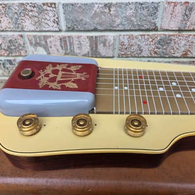 Vintage 1951 Gibson Ultratone Lap Steel Electric Guitar w/ Original Geib Hardshell Case, Hang Tag! image 7