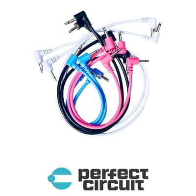 Modbap Modular Right Angle Patch Cables (8-pack)