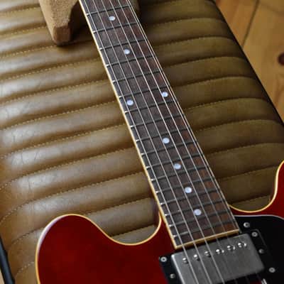 1995 Orville by Gibson ES-335 Cherry – w/HSC & Paperwork, Fujigen, Japan, MIJ, Rare image 21