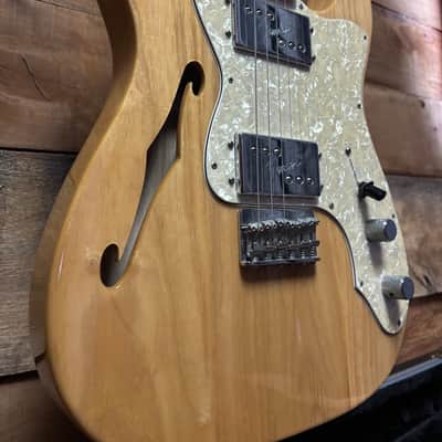 2010 Fender Classic Series MIM Tele Thinline Natural w/case image 1