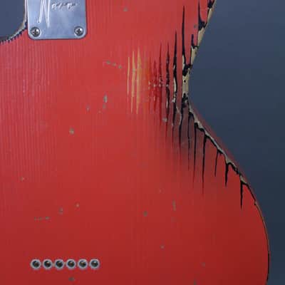 Novo Guitars Serus T Fiesta Red/'64 3-Tone Sunburst Dealer LTD *Free Shipping in the US* image 10