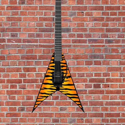 (Pre-Order) Jackson "Tiger King" USA Custom Shop King V KV-1H Bengal Tiger With Black Bevels 2025 image 2