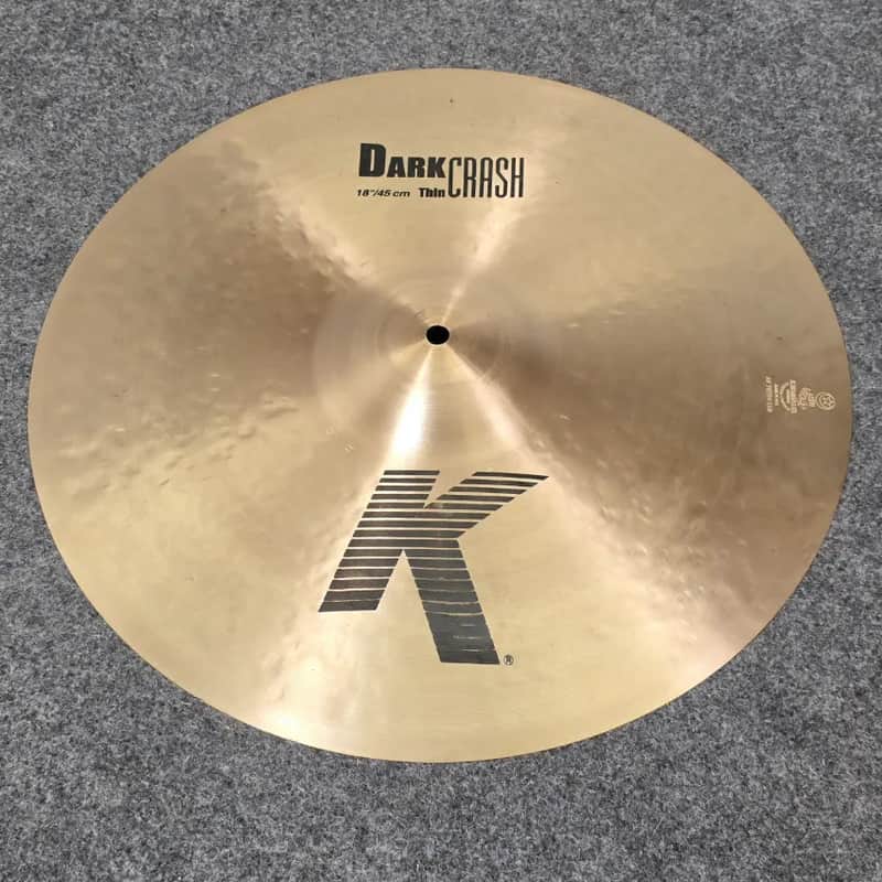 Used Zildjian K Dark Thin Crash 18" - Very Good image 1