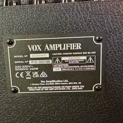 Vox AC30 HAND WIRED GREENBACK HWR2 2x12” GREENBACKS 2026 - VLACK image 13