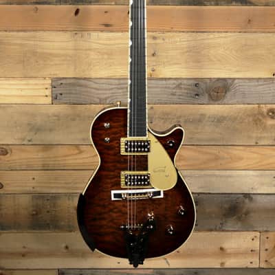 Gretsch G6134TGQM-59 Limited Edition Quilt Classic Penguin w/ Case & Bigsby image 4