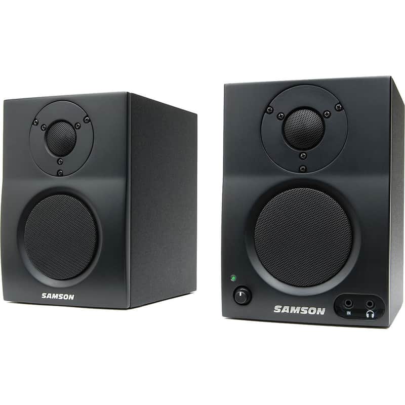 Samson MediaOne BT3 Active Wireless Studio Monitors w/ Bluetooth (Pair) image 1