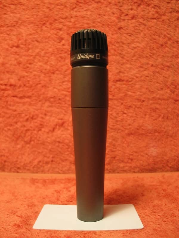 Vintage Shure Unidyne III SM57 Made In USA w/ Original Pouch | Reverb