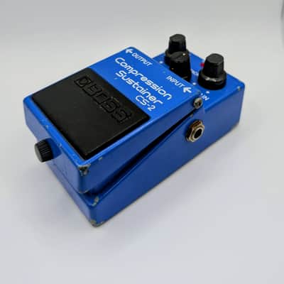 Boss CS-2 Compression Sustainer (Black Label) 1981 - 1989 - Blue image 3