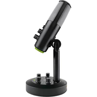 Mackie CHROMIUM Premium USB Condenser Microphone with Built-in 2-Channel Mixer image 9