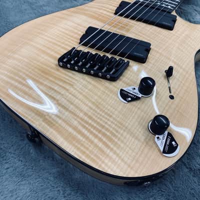 Schecter C-7 SLS Elite Multiscale - Flame Natural image 3