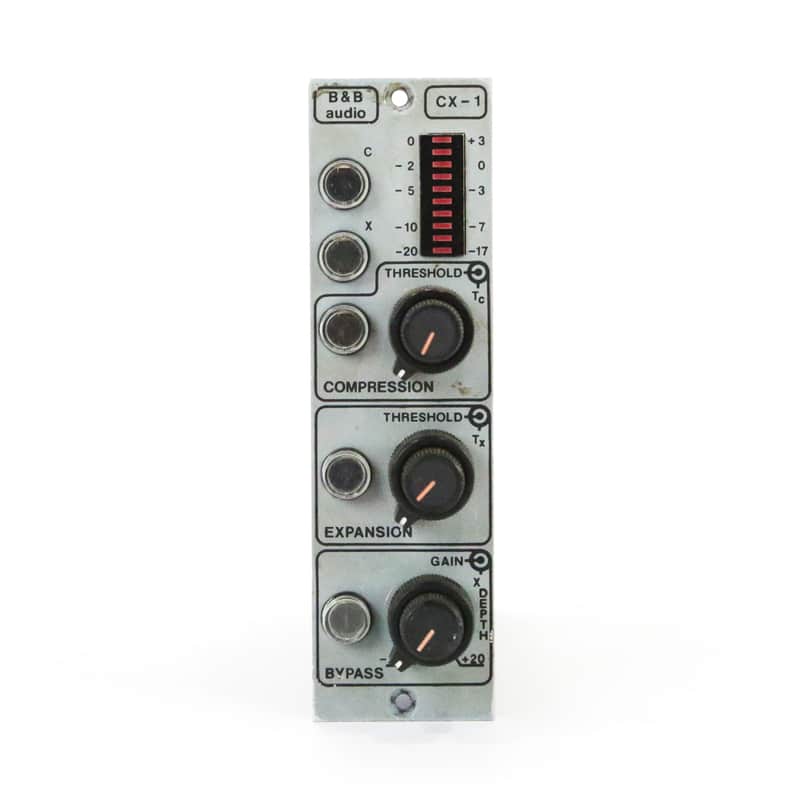 1976 B&B audio / Aphex CX-1 Compressor Expander Limiter Gate Vintage 500-Series Recording Module Unit image 1