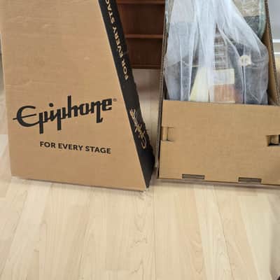 Epiphone Les Paul Standard 50s Left Hand BRAND NEW Vintage Sunburst LH Lefty Handed Flame Top 50's Electric Guitar image 2