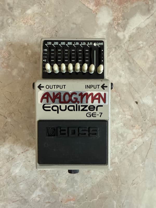 Analogman Boss GE-7 Equalizer with Mod 2008 - 2020 - Grey