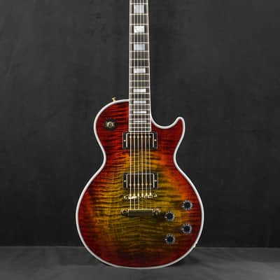 Gibson Custom Shop Les Paul Axcess Custom Figured Top w/ Ebony Fingerboard Gloss Bengal Burst image 2