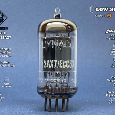 Telefunken DYNACO ECC83 ◇ 12AX7 • Strong NOS Readings 125%/100%mA 125%/113%Gm • 1960s • Smooth Plates • Amplitrex AT-1000 Digitally Tested • Quite Very Low Noise • T-02 image 1