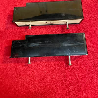 Fender Rhodes MK1 Keyboard End Blocks - Exotic African Sapele Wood image 3