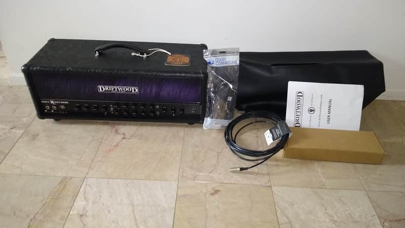 Driftwood 100W Purple Nightmare - Custom Kitchen Sink Version image 1