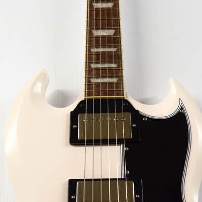 Epiphone '61 Les Paul SG Standard - Aged Classic White image 2