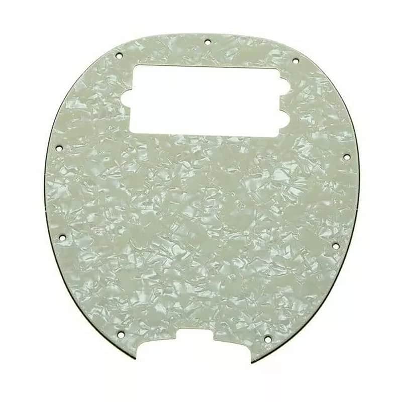 Music Man Stingray 4-String Bass Pickguard - 3-Ply Aged Pearl image 1