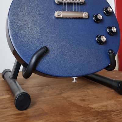 Gibson Les Paul Studio 100th Blue Sparkle custom paint image 4
