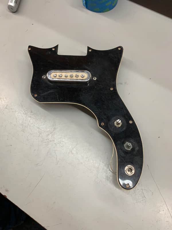Avalon Teisco Crestwood Imperial Guitar Pickup & Pickguard 60's image 1
