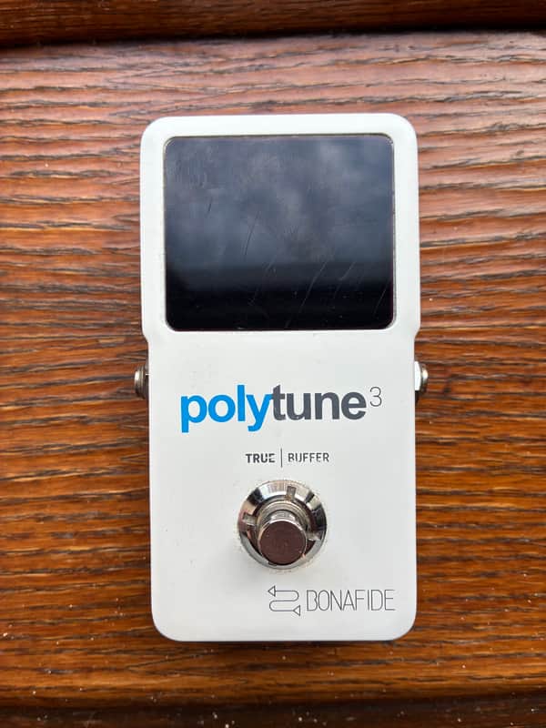 TC Electronic Polytune 3 Polyphonic Tuner Pedal 2017 - Present - White