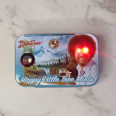 Happy Valley Analog Bob Ross Devil Eyes Pedalboard Flashlight (Limited Edition) image 2