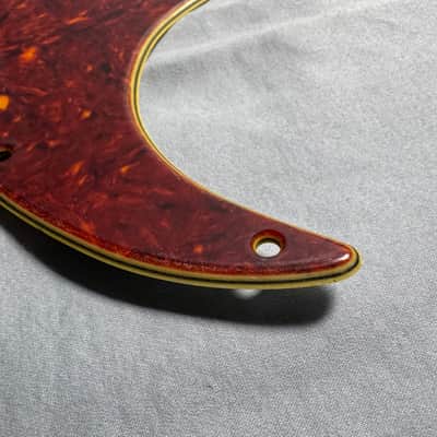 1963 - 1971 Fender Stratocaster Vintage Pickguard Celluloid Nitrate '64 65 Tortoise 67 68 USA image 7