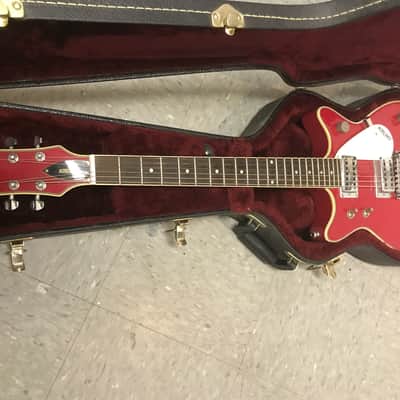 Gretsch Electromatic Dou-Jet  G2923, Fierebird Red 1999  Firebird Red image 1