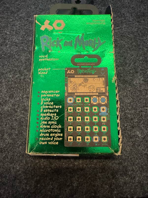 Teenage Engineering PO-137 Pocket Operator Rick & Morty Edition