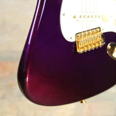 FENDER CUSTOM SHOP Stratocaster 1954 Reissue NOS - 2024 Limited Edition 70th Anniversary - Purple Metallic image 9