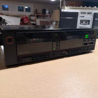 Nikko Stereo Cassette Deck ND40W Extremely Rare Sounds Great Serviced Beauty🔥🎶 image 4