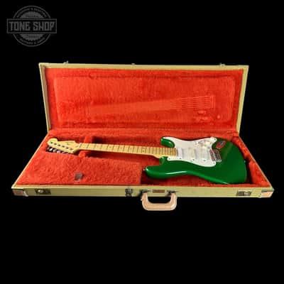 Used 1996 Fender Eric Clapton Strat Candy Green w/Case TSU24172 image 17