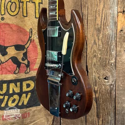 Refinished Gibson SG Standard "Large Guard" with Maestro Vibrola 1967 image 2