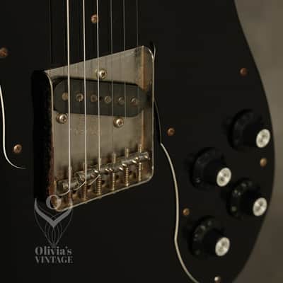 1987 Fender Made in Japan Telecaster Custom Black MIJ image 4