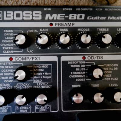 Boss ME-80 - Guitar Multiple Effects image 4