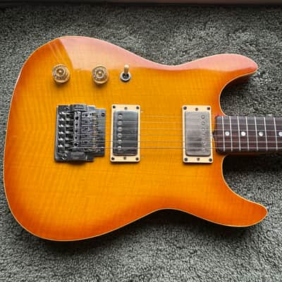1980s Strings & Things Left Handed Double Cut Electric Guitar Crazy Rare w/ HSC image 2