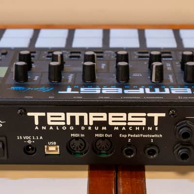 Dave Smith Instruments Tempest 6-Voice Drum Machine 2011 - 2018 - Black with Wood Sides image 6