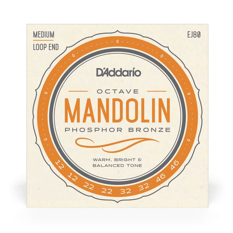 D'Addario Phosphor Bronze Octave Mandolin Strings 12-46 image 1