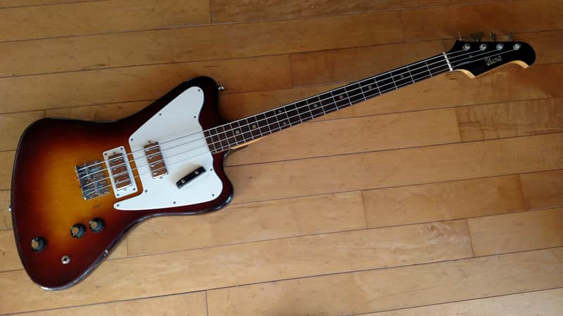 Ibanez Thunderbird Bass c. 1970 2 Color Sunburst image 1