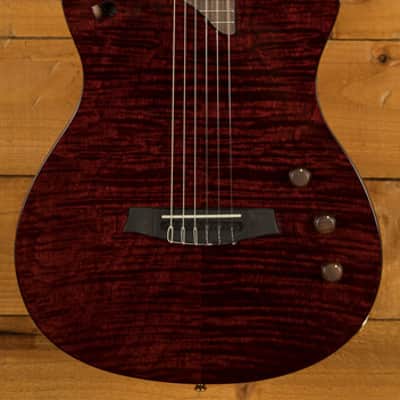 Cordoba Fusion Stage Guitar | Electro - Garnet image 3