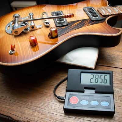 Powers Electric A-Type Select Maple PF42 CamTail w/Bag - Solana Sunset - Preowned image 8