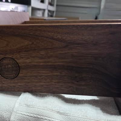 Apex Risers Walnut Speaker Stands image 2