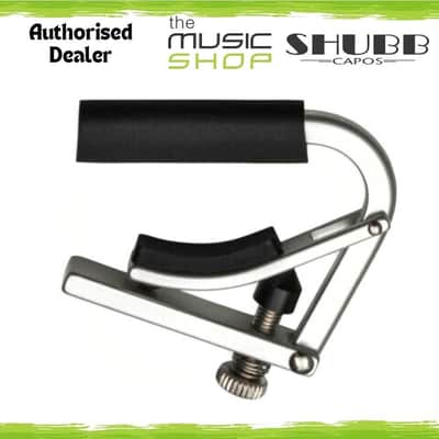 Shubb L9 Lite Capo for Ukulele, Aluminium, 1 ⅝" Wide and Flat image 1