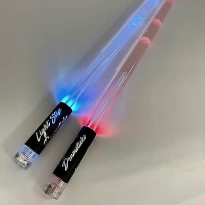 USB Rechargeable LED Drumsticks - Color Changes with Every Beat - 15 Colors - 8 Hours of Play time - Ultra Bright Glowing LED image 2