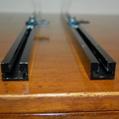 Remo Roto Tom Mounting Bar Track Rail Pair 24" w/ Mounting Brackets image 4