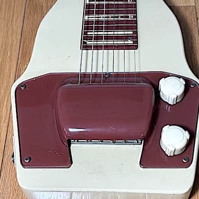 Vintage USA Made Gibson 1950's BR-9 Lap Steel Guitar w/ Matching Gibson Amplifier image 4