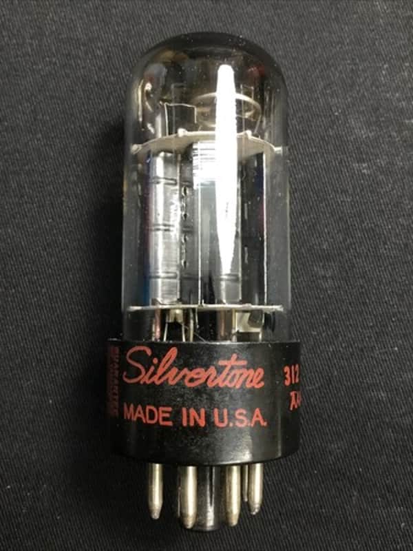 SYLVANIA 6BL7GTA Radio/Amp AUDIO VACUUM TUBE Black Plates TESTED 10.9267-D image 1